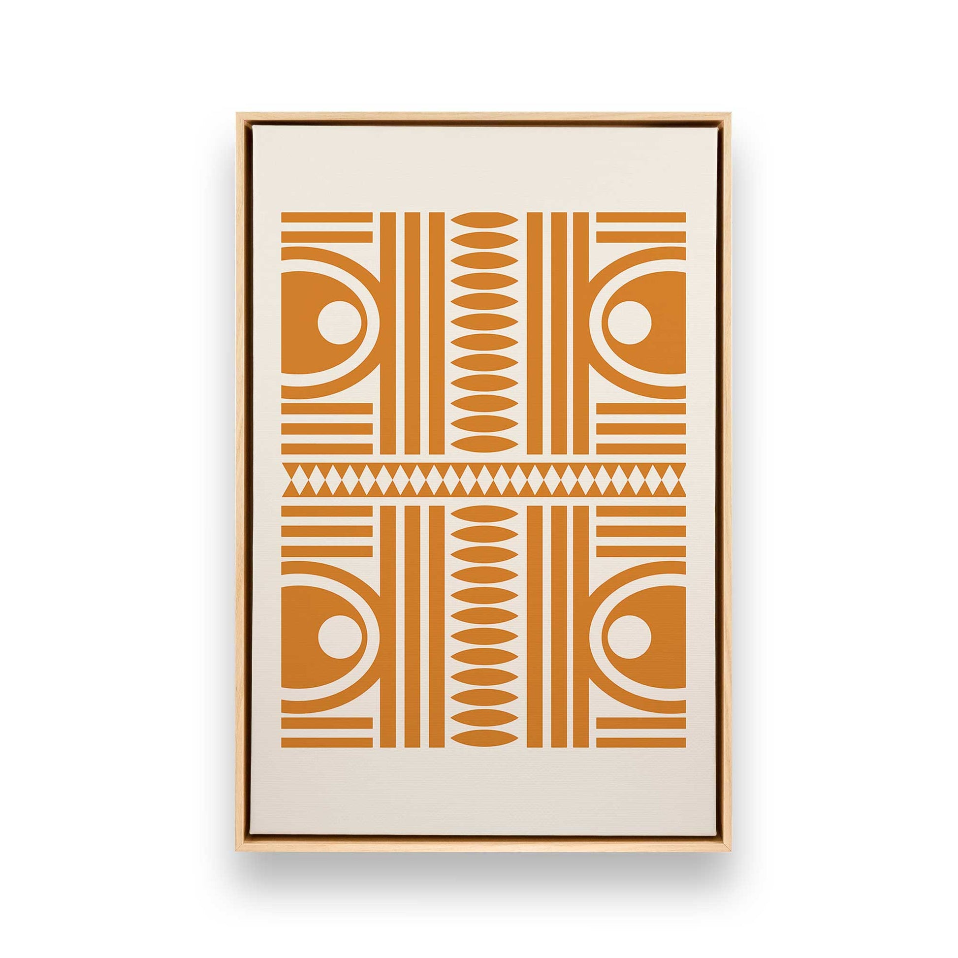 [Color:American Maple], Picture of art in a American Maple frame