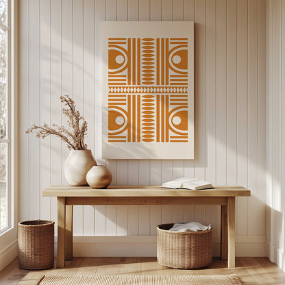 Picture of art in a room