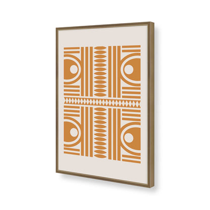 [Color:Brushed Gold], Picture of art in a Brushed Gold frame of the corner