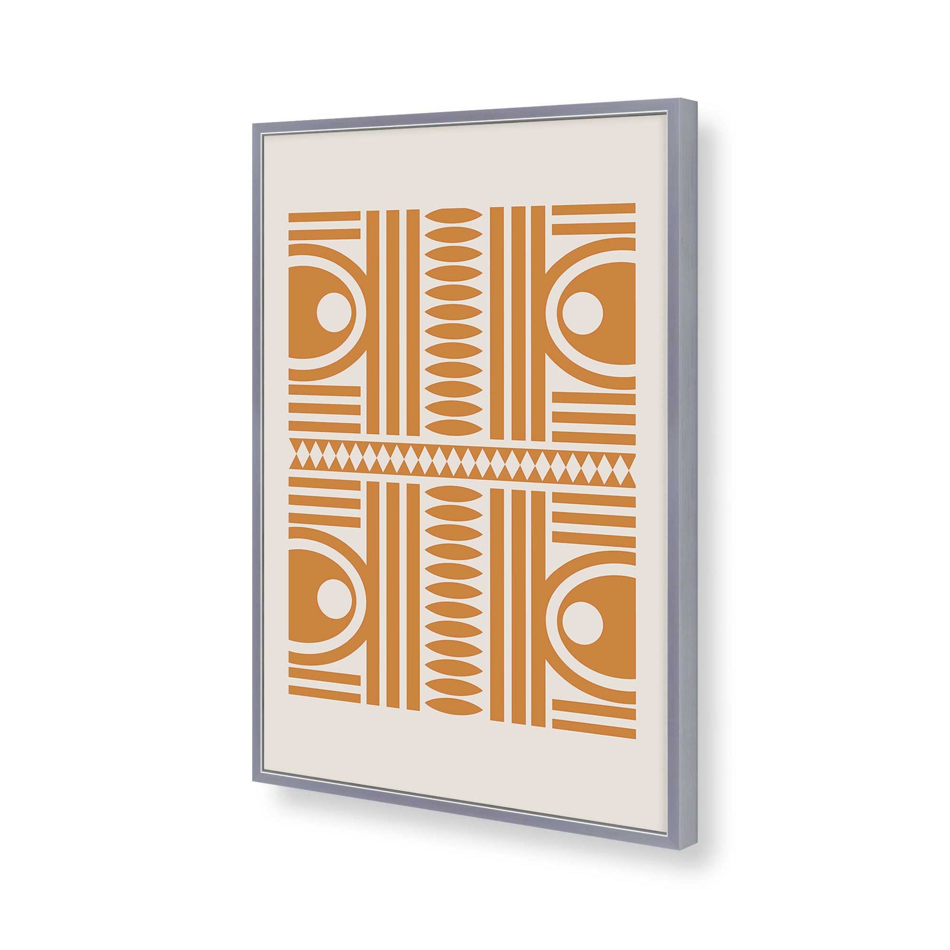 [Color:Polished Chrome], Picture of art in a Polished Chrome frame of the corner