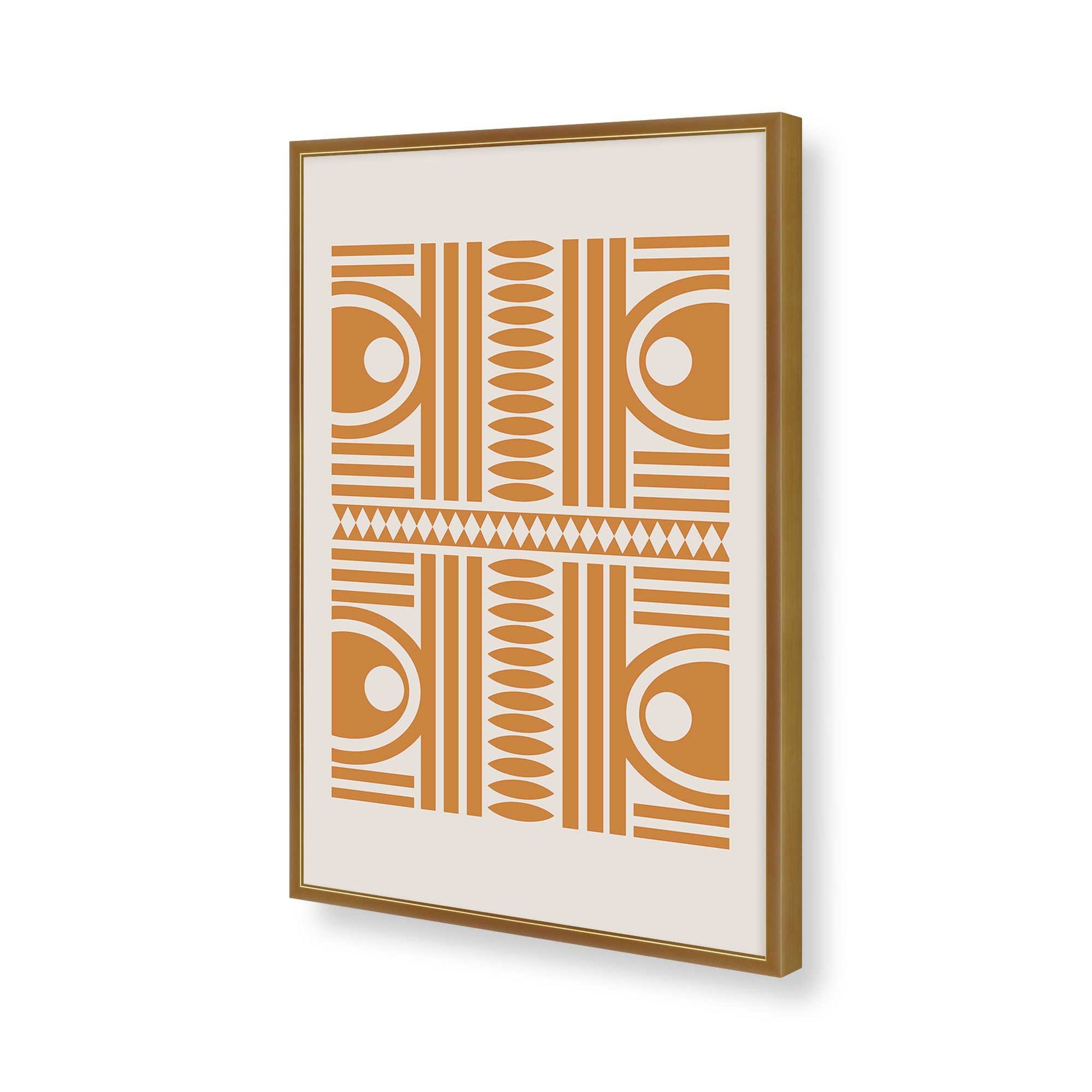 [Color:Polished Gold], Picture of art in a Polished Gold frame of the corner