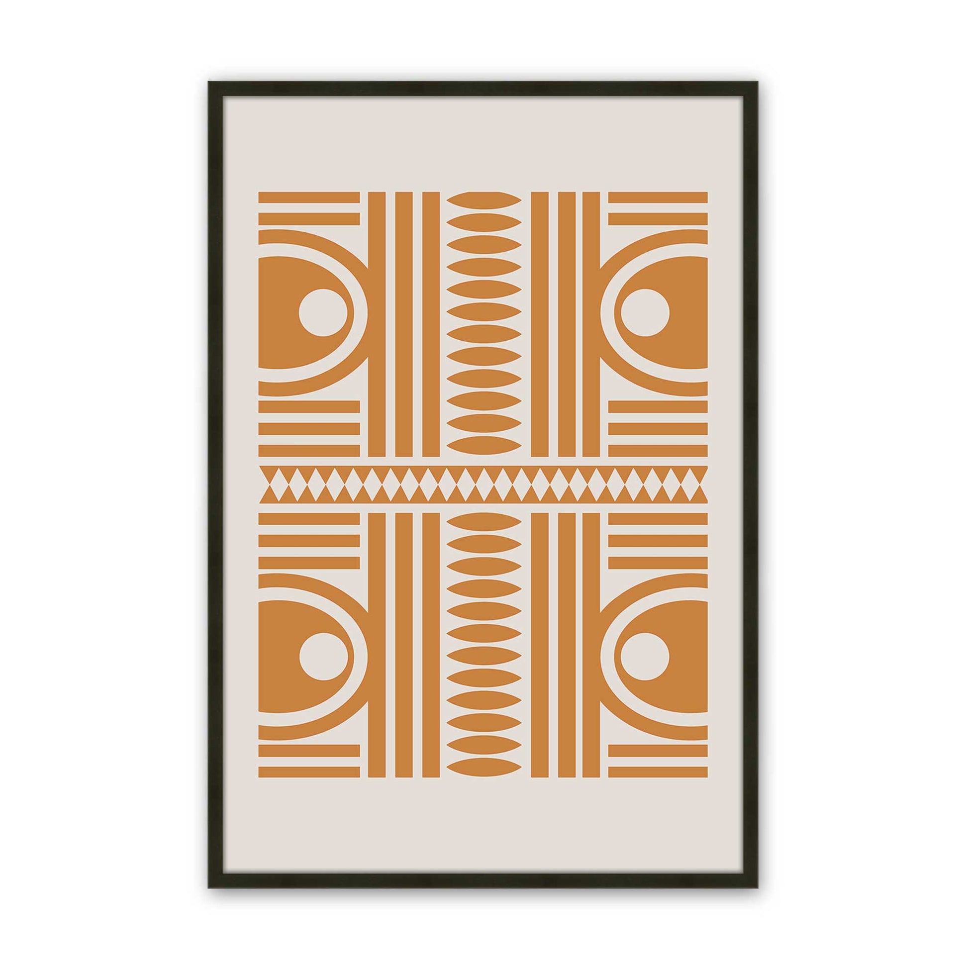 [Color:Satin Black], Picture of art in a Satin Black frame