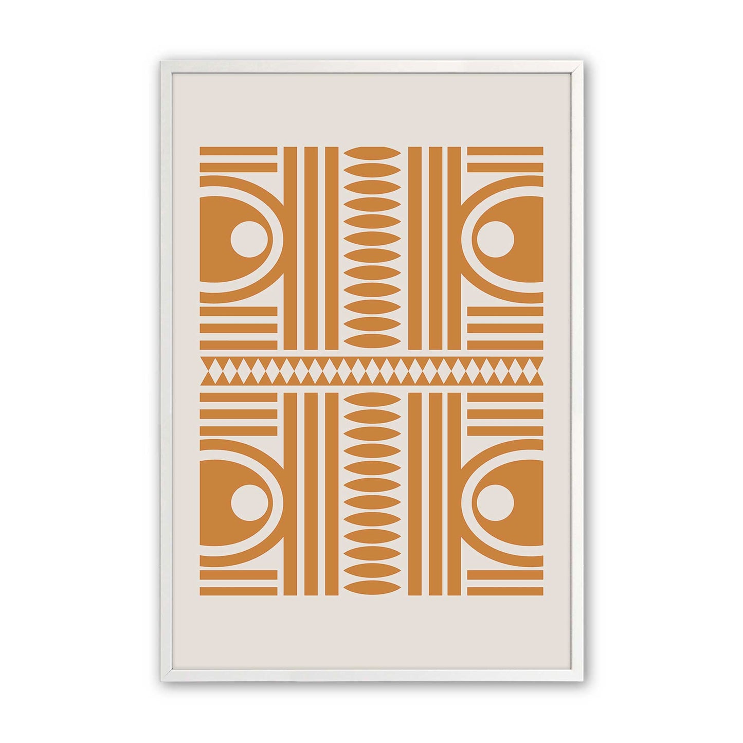 [Color:Opaque White], Picture of art in a Opaque White frame