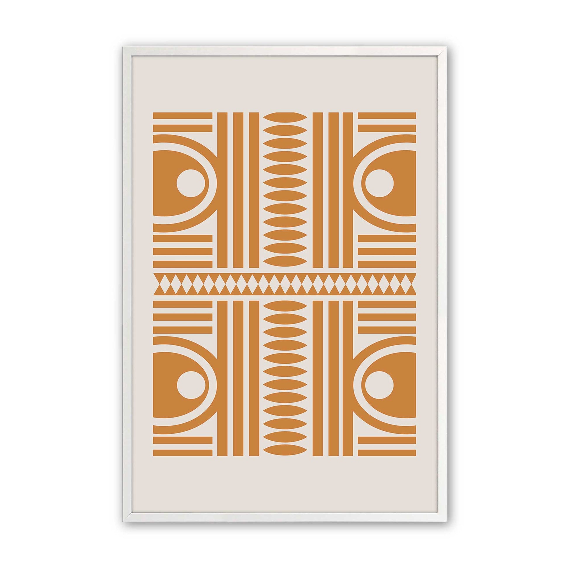 [Color:Opaque White], Picture of art in a Opaque White frame