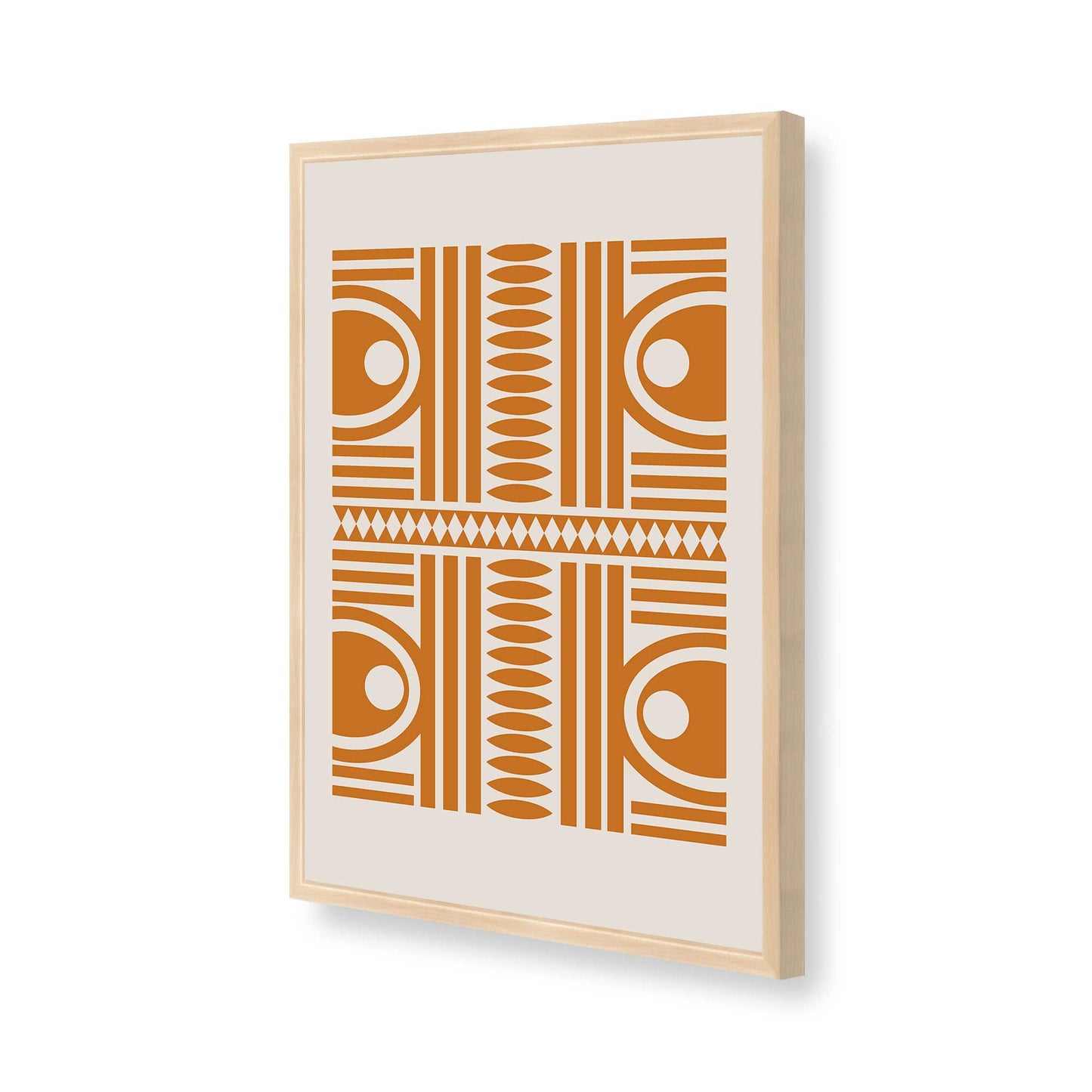 [Color:Raw Maple], Picture of art in a Raw Maple frame of the corner