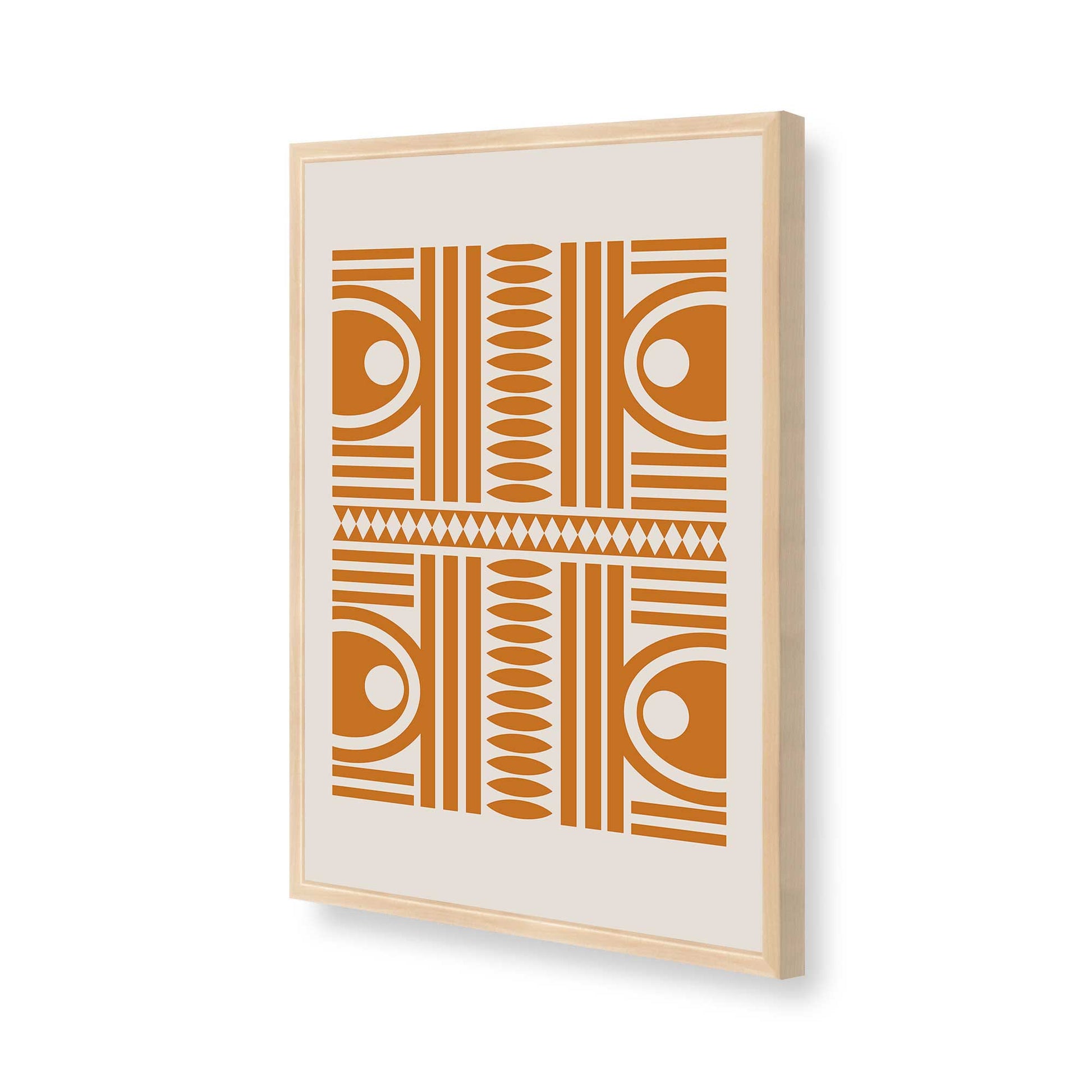 [Color:Raw Maple], Picture of art in a Raw Maple frame of the corner