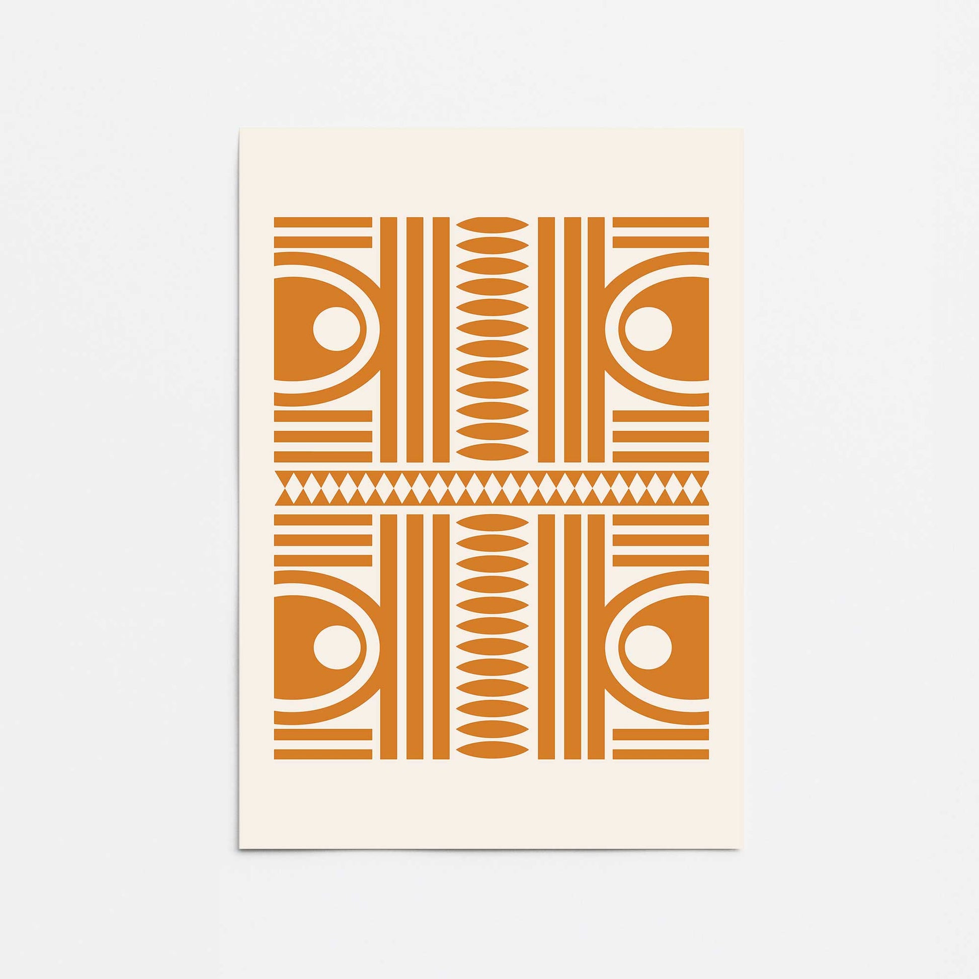 [color:Rolled Print], Picture of close up of art