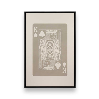 [Color:Satin Black], Picture of art in a Satin Black frame