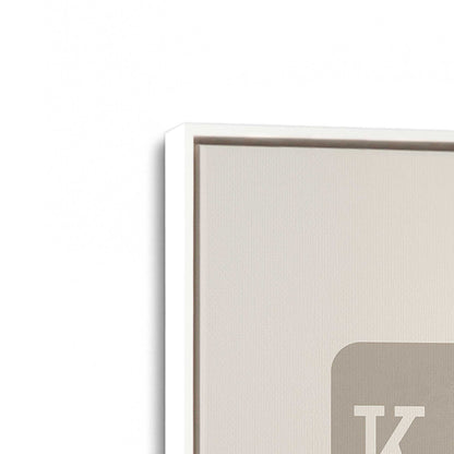 [Color:Opaque White], Picture of art in a White frame at an angle