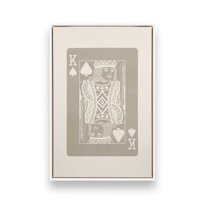 [Color:Opaque White], Picture of art in a White frame