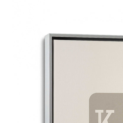 [Color:Polished Chrome], Picture of art in a Polished Chrome frame at an angle