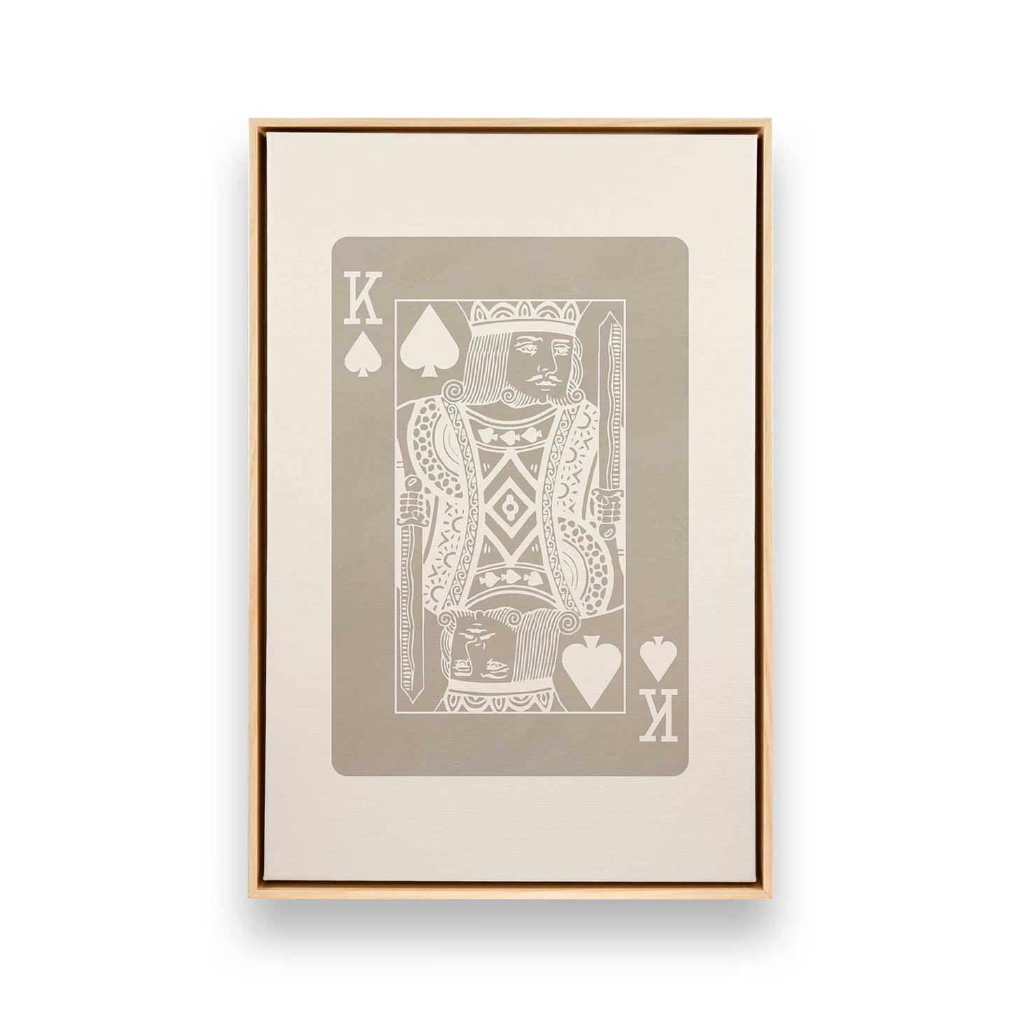 [Color:American Maple], Picture of art in a American Maple frame