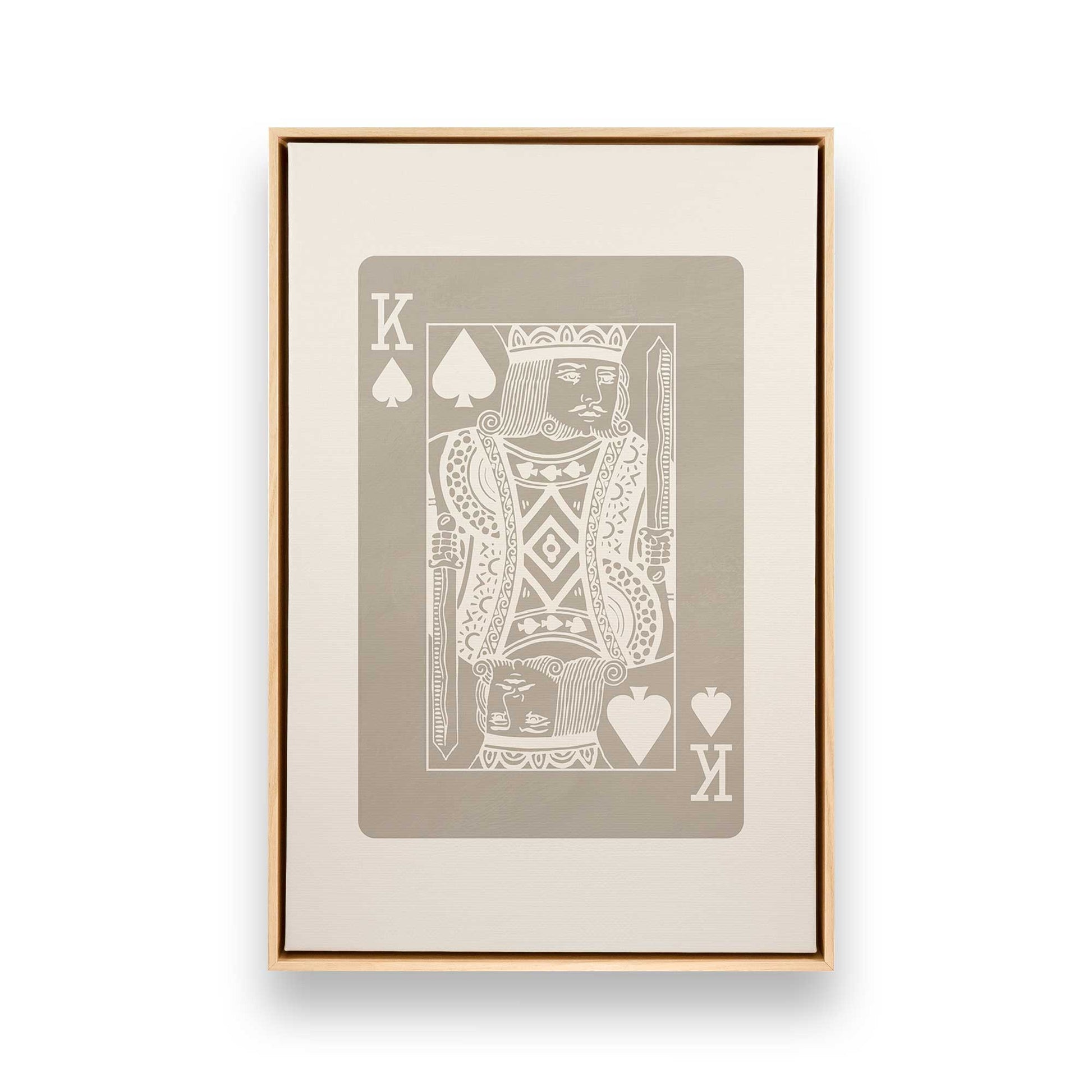 [Color:American Maple], Picture of art in a American Maple frame