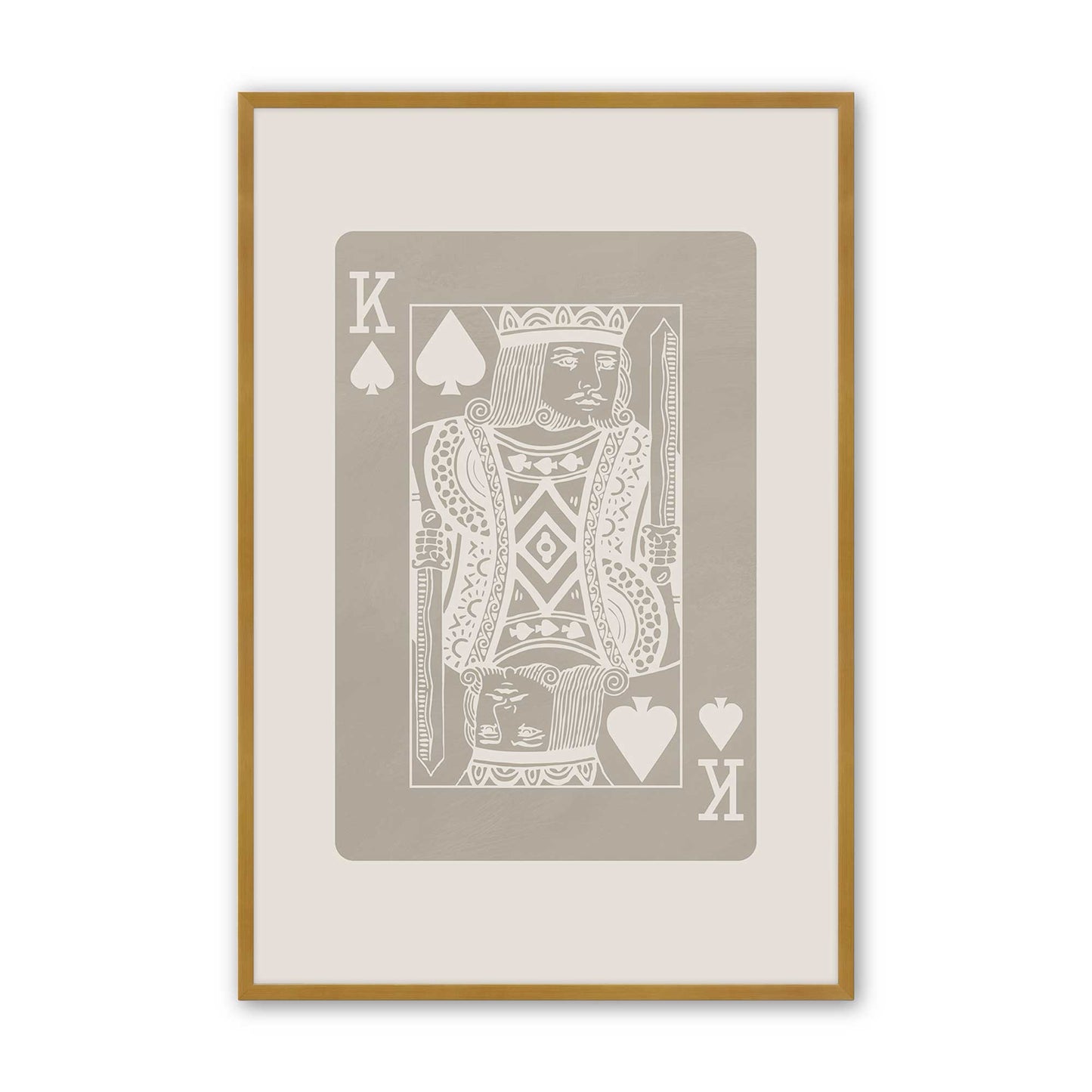 [Color:Polished Gold], Picture of art in a Polished Gold frame