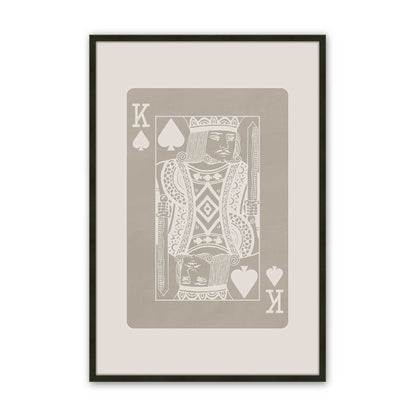 [Color:Satin Black], Picture of art in a Satin Black frame