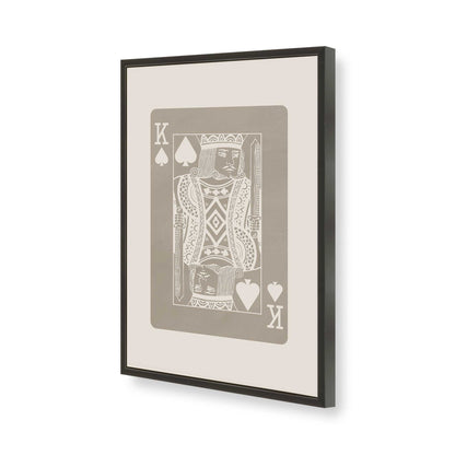 [Color:Satin Black], Picture of art in a Satin Black frame of the corner