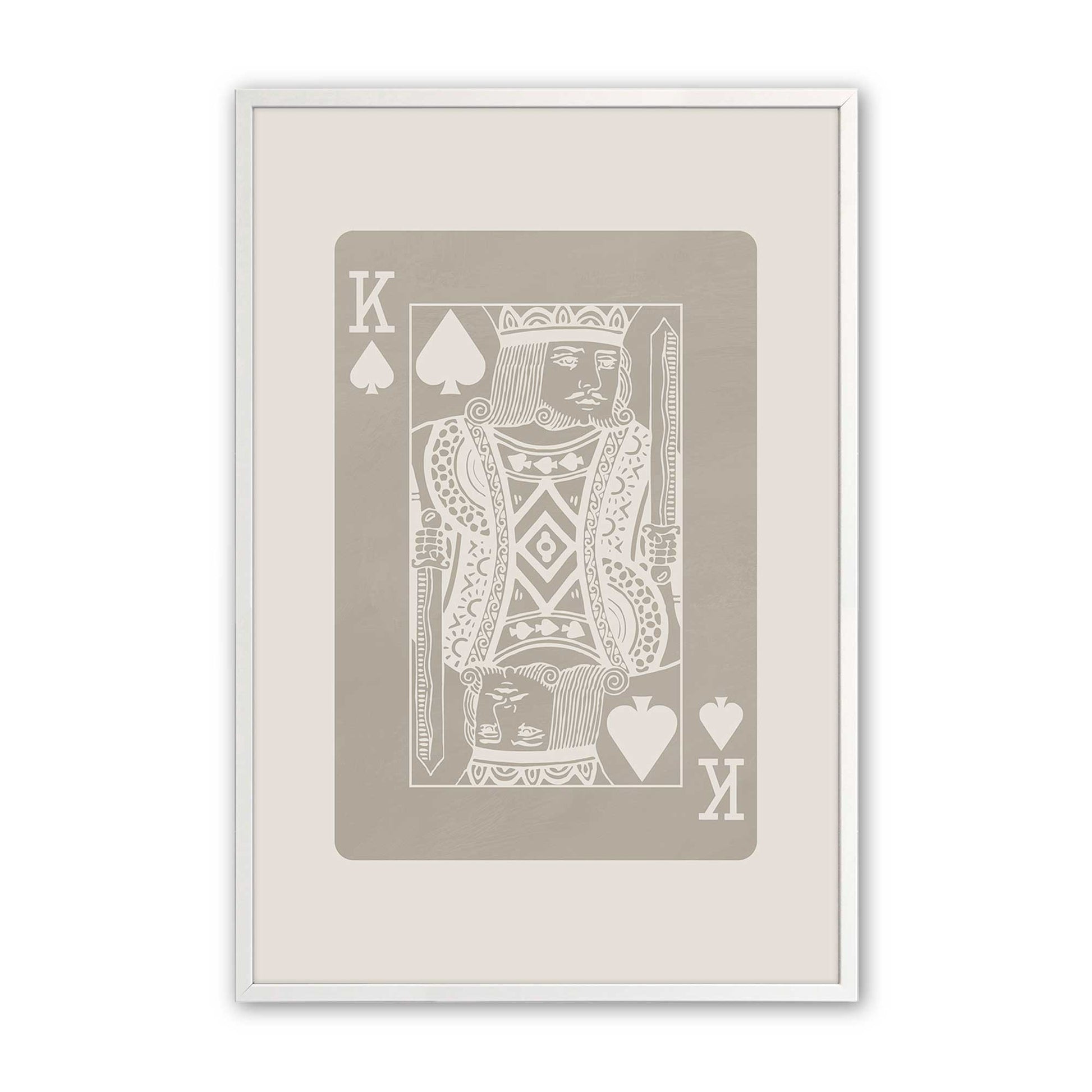 [Color:Opaque White], Picture of art in a Opaque White frame