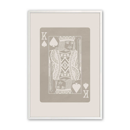 [Color:Opaque White], Picture of art in a Opaque White frame