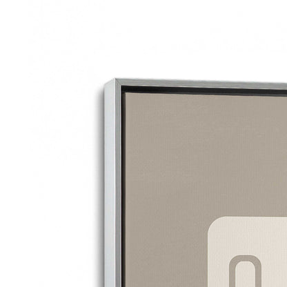 [Color:Polished Chrome], Picture of art in a Polished Chrome frame at an angle