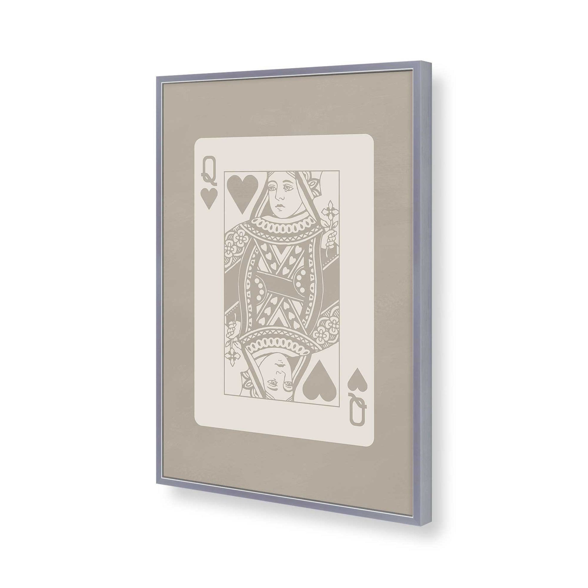 [Color:Polished Chrome], Picture of art in a Polished Chrome frame of the corner