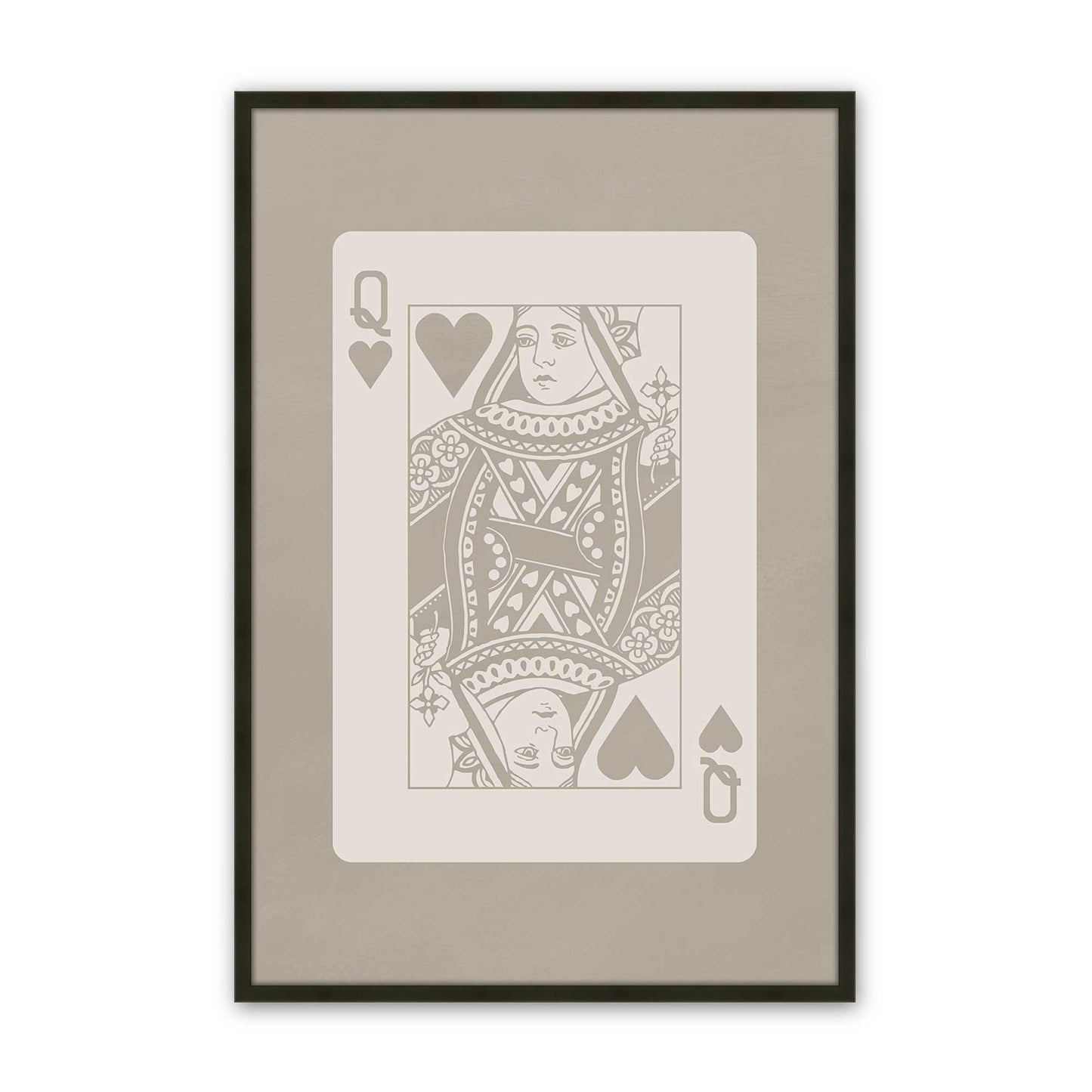 [Color:Satin Black], Picture of art in a Satin Black frame