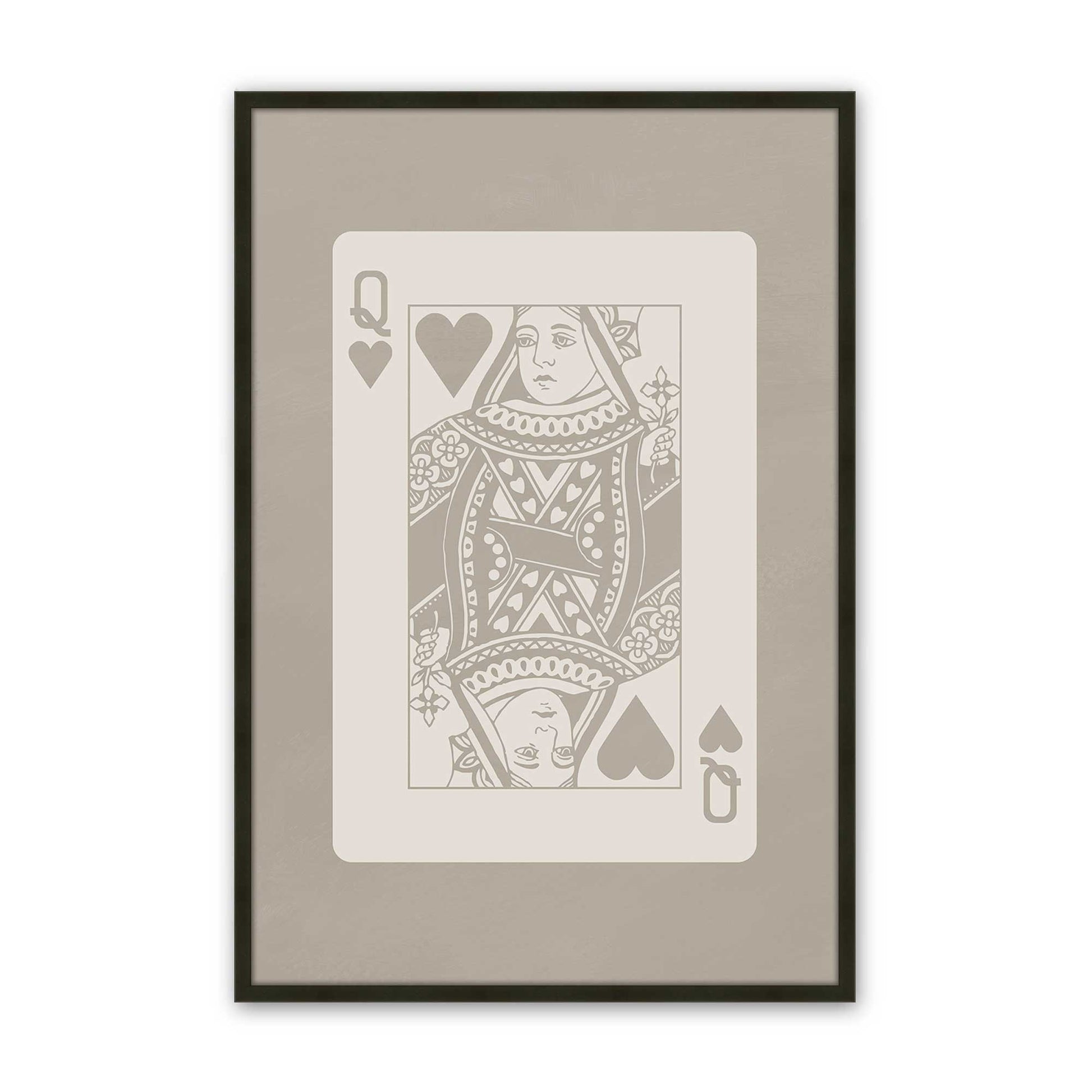 [Color:Satin Black], Picture of art in a Satin Black frame