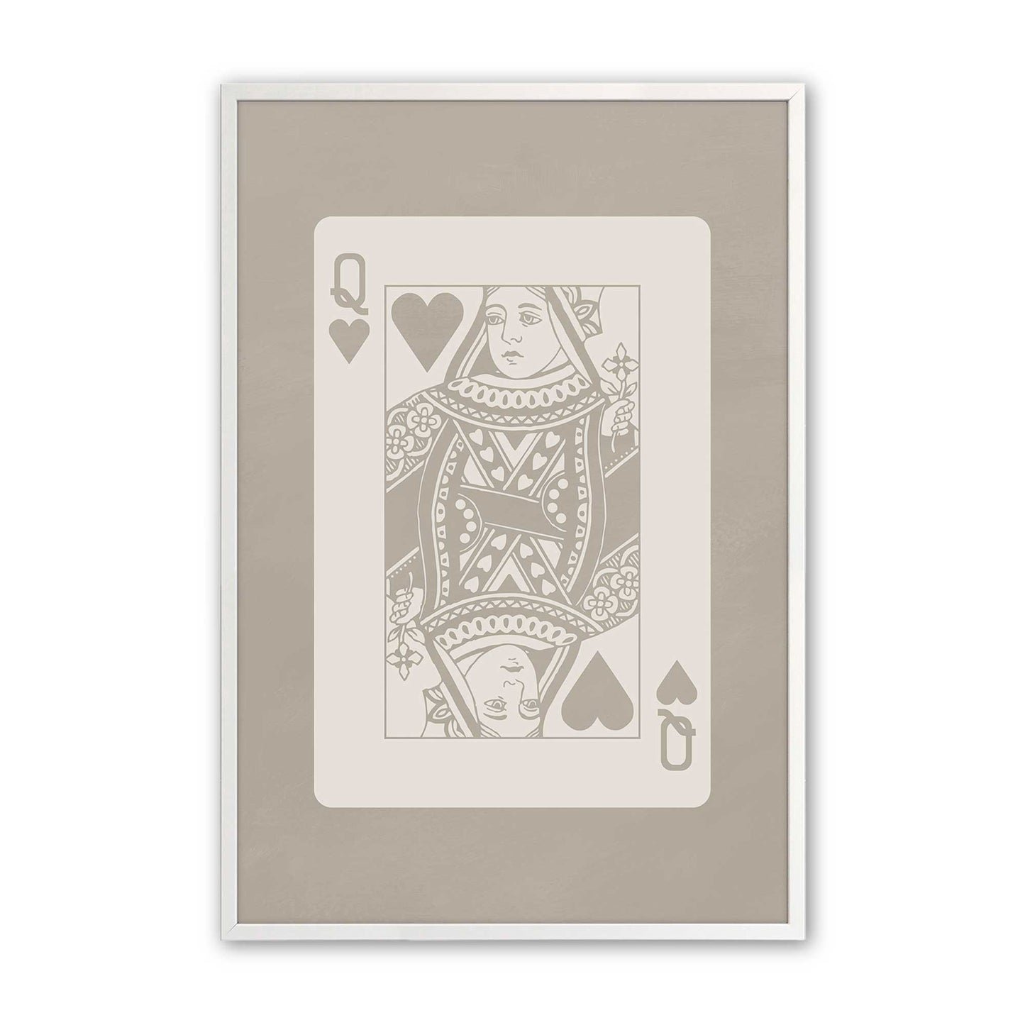 [Color:Opaque White], Picture of art in a Opaque White frame