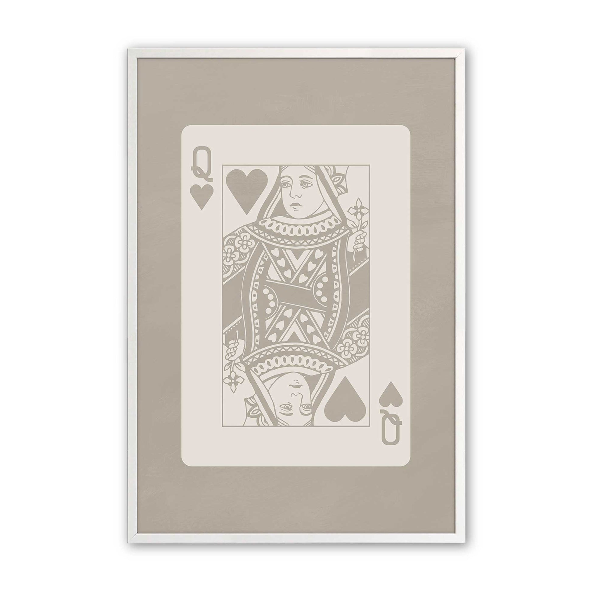 [Color:Opaque White], Picture of art in a Opaque White frame