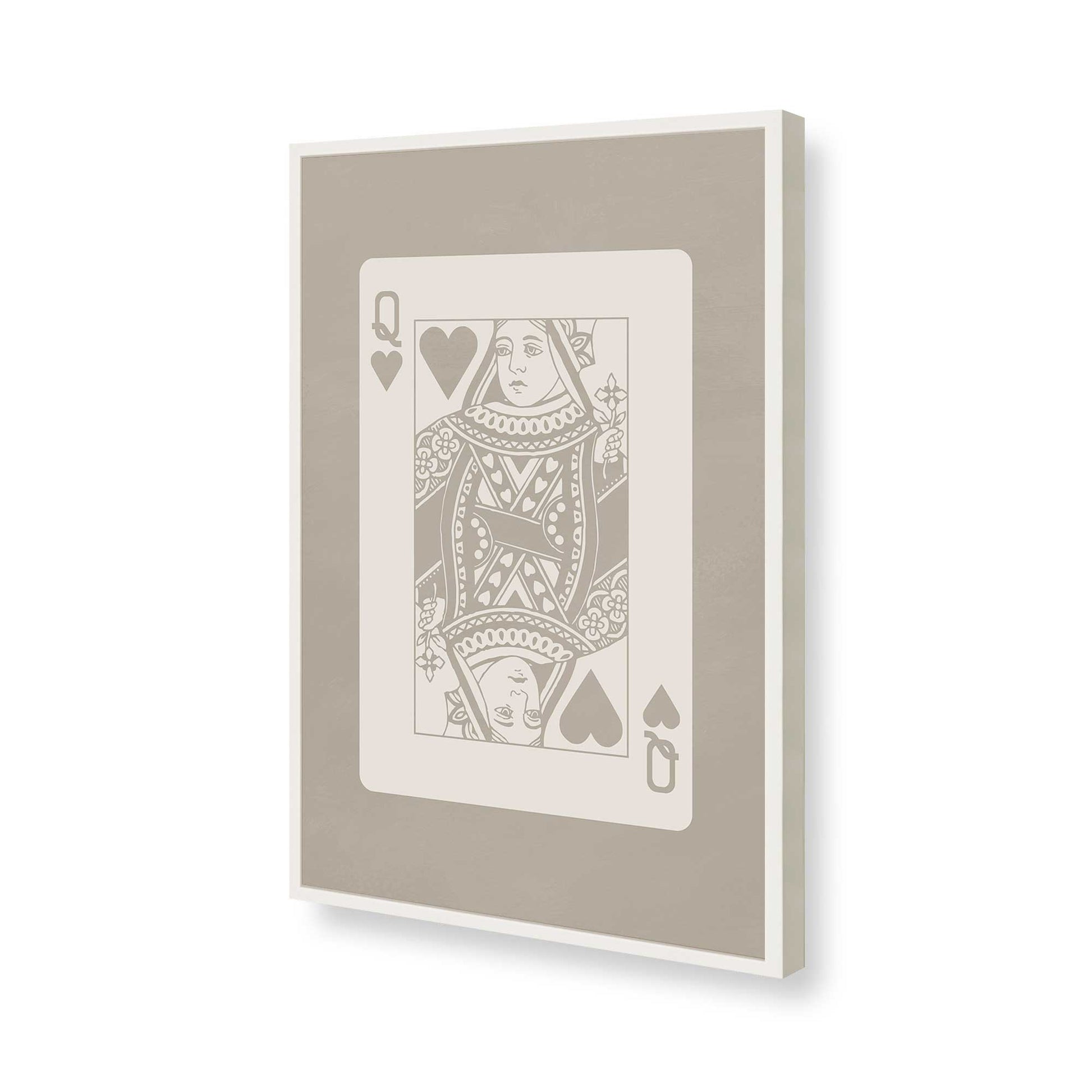 [Color:Opaque White], Picture of art in a Opaque White frame of the corner