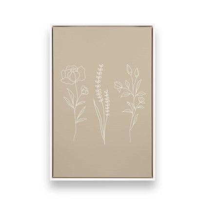 [Color:Opaque White], Picture of art in a White frame