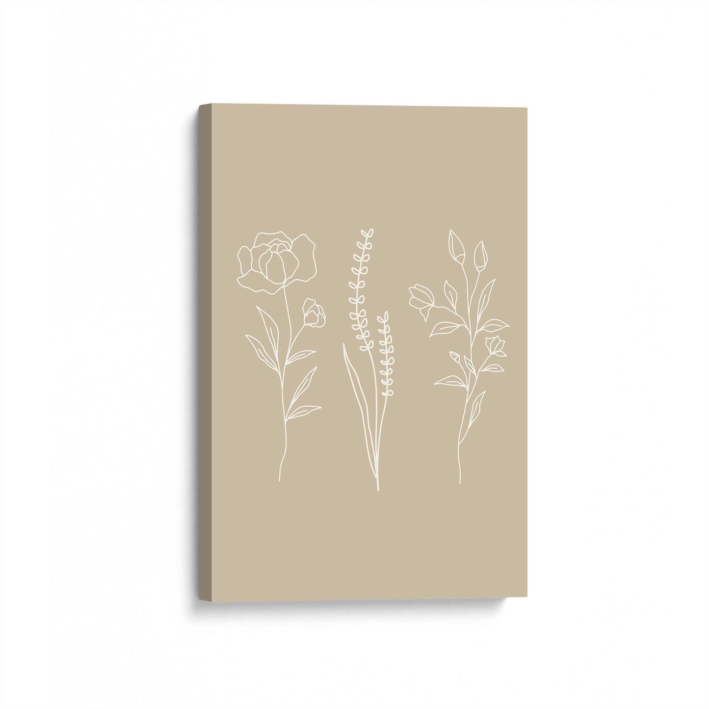 [Color:Stretched Canvas], Picture of art at an angle