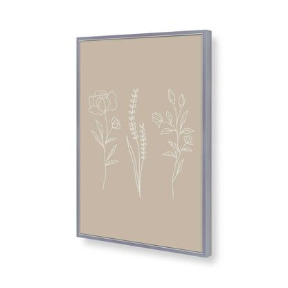 [Color:Polished Chrome], Picture of art in a Polished Chrome frame of the corner