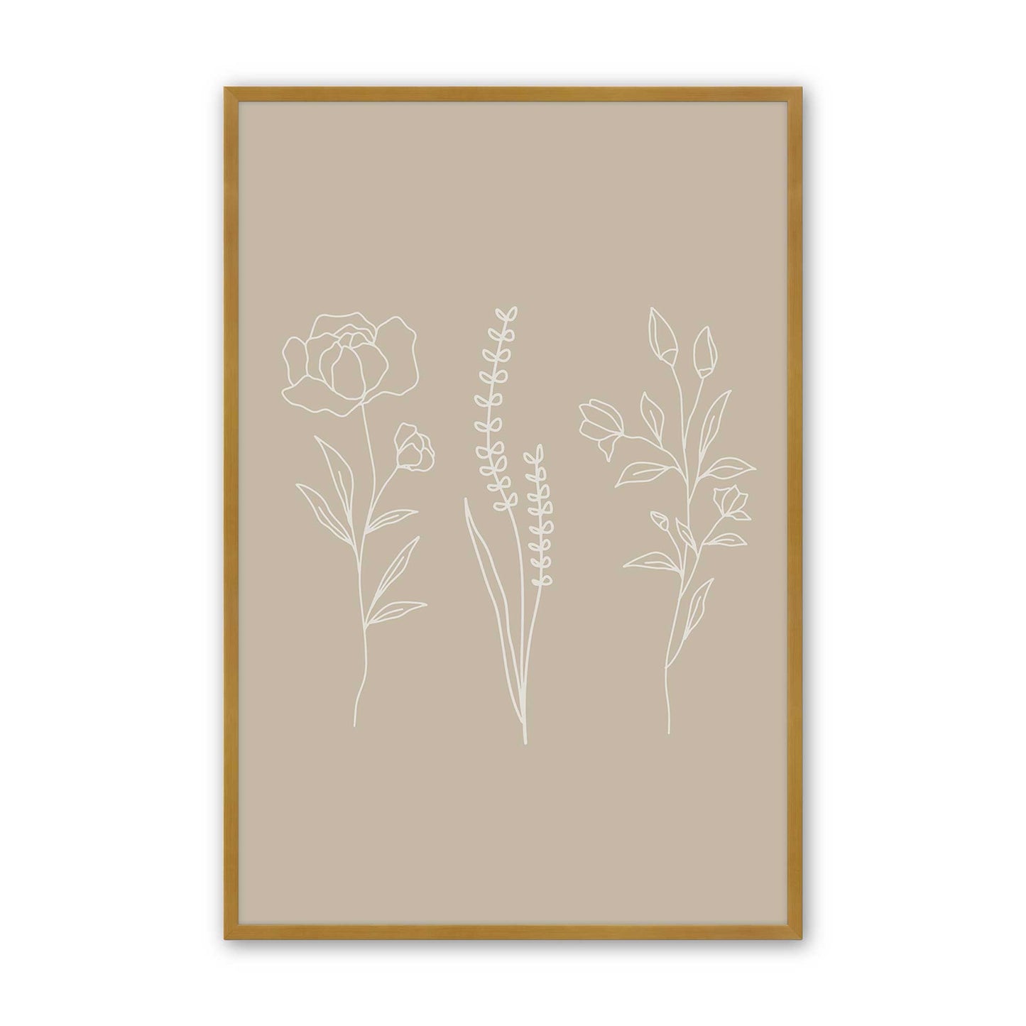 [Color:Polished Gold], Picture of art in a Polished Gold frame