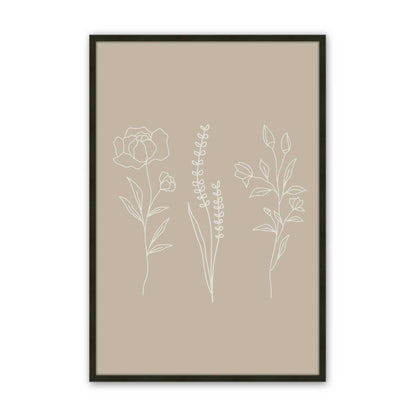 [Color:Satin Black], Picture of art in a Satin Black frame