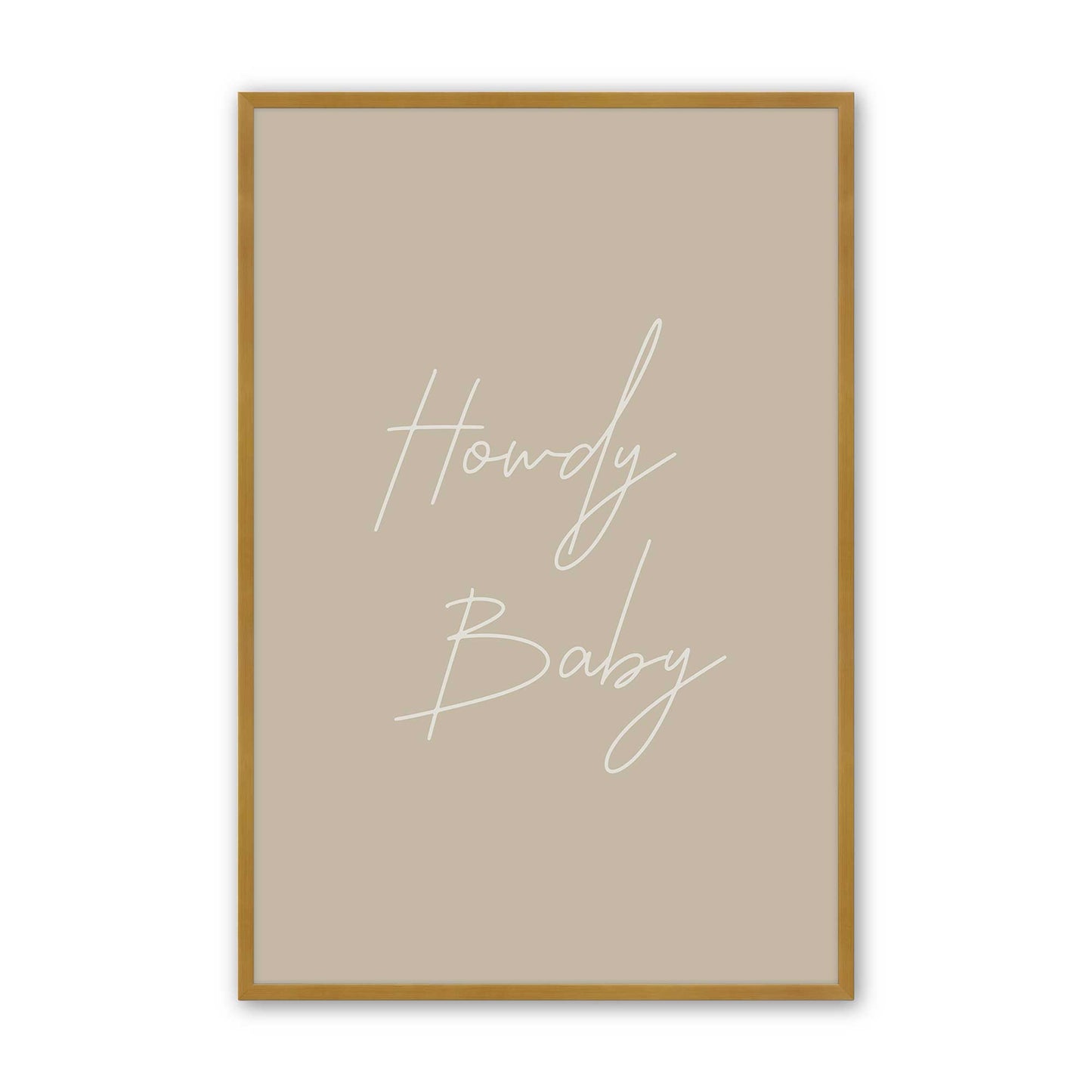 [Color:Polished Gold], Picture of art in a Polished Gold frame