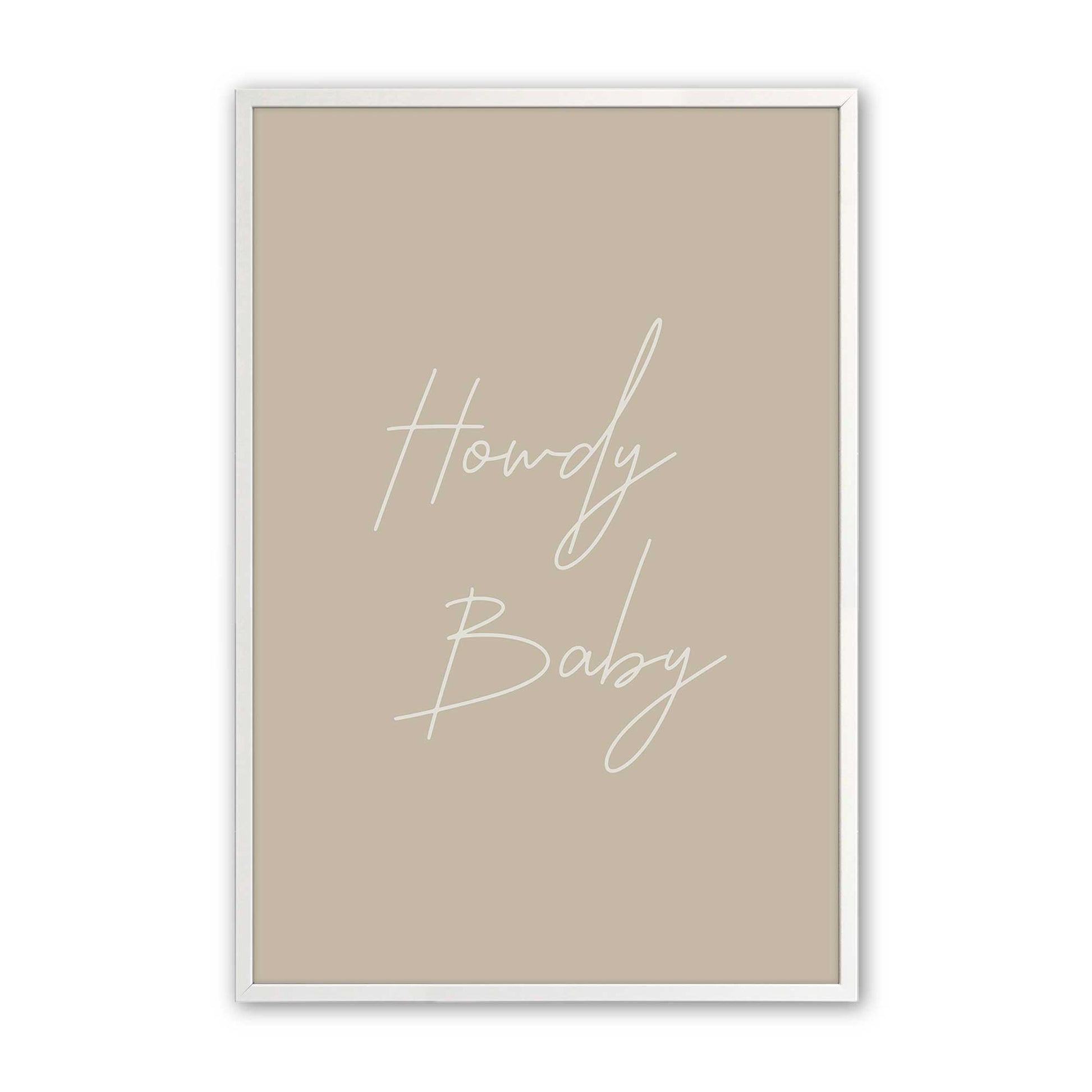 [Color:Opaque White], Picture of art in a Opaque White frame