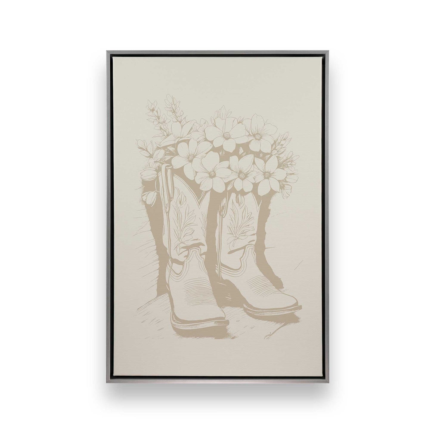 [Color:Polished Chrome], Picture of art in a Polished Chrome frame