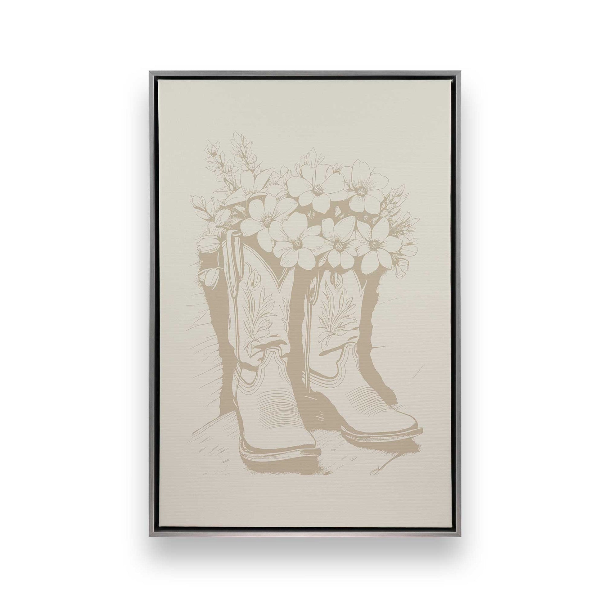 [Color:Polished Chrome], Picture of art in a Polished Chrome frame