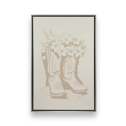 [Color:Polished Chrome], Picture of art in a Polished Chrome frame