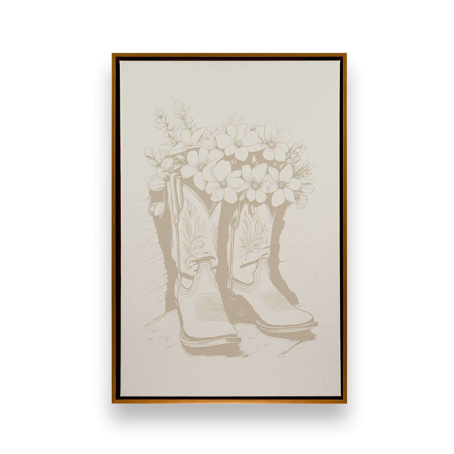 [Color:Polished Gold], Picture of art in a Polished Gold frame