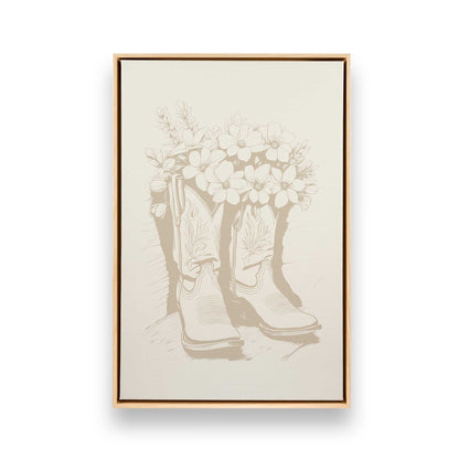[Color:American Maple], Picture of art in a American Maple frame