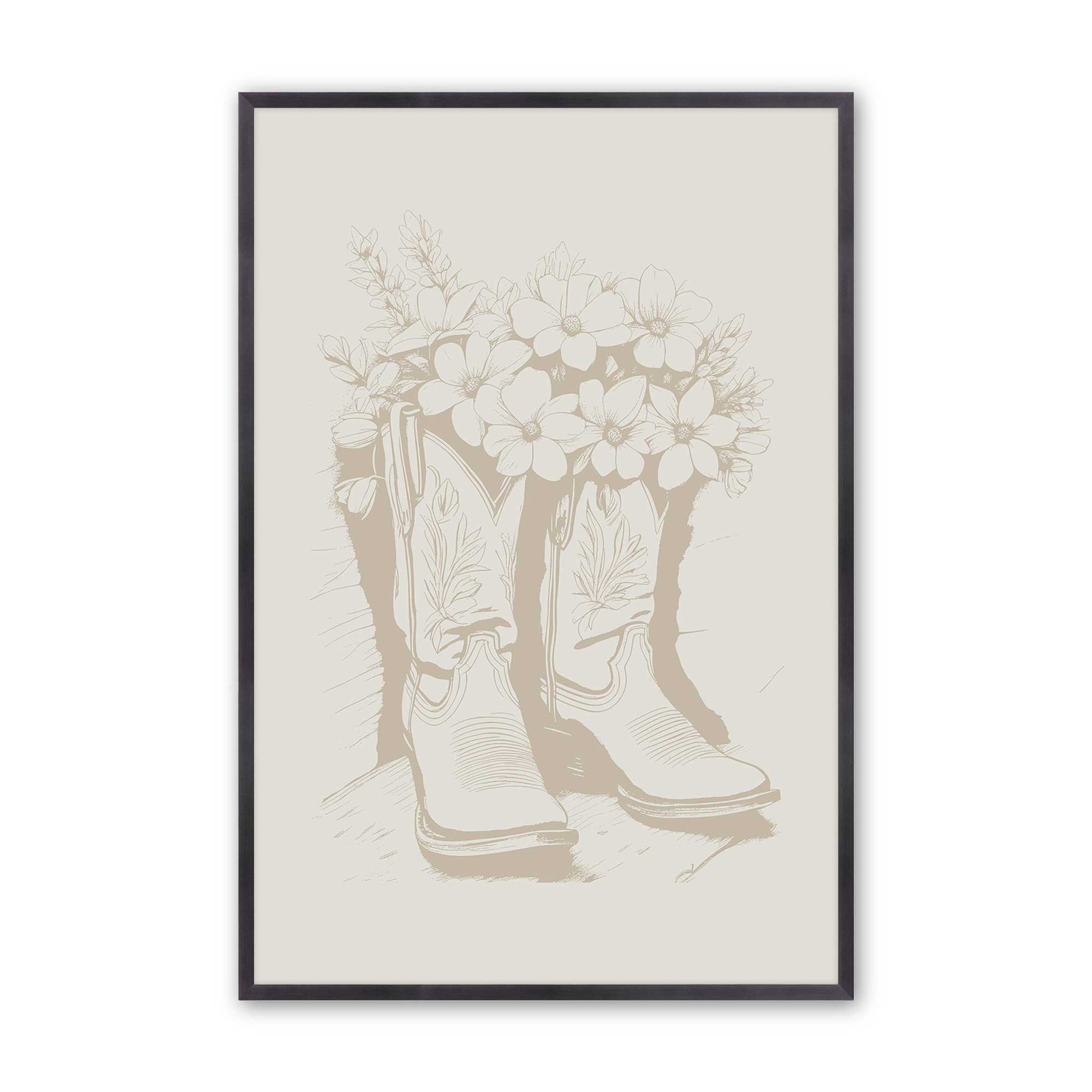 [Color:Weathered Zinc], Picture of art in a Weathered Zinc frame