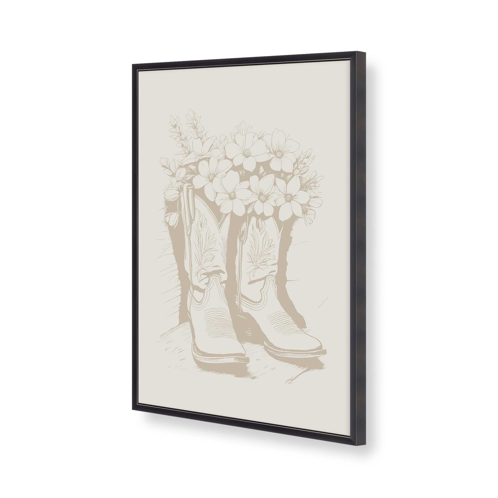 [Color:Weathered Zinc], Picture of art in a Weathered Zinc frame of the corner