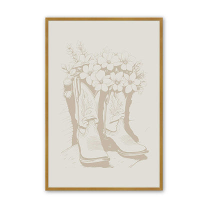 [Color:Polished Gold], Picture of art in a Polished Gold frame