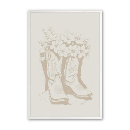 [Color:Opaque White], Picture of art in a Opaque White frame