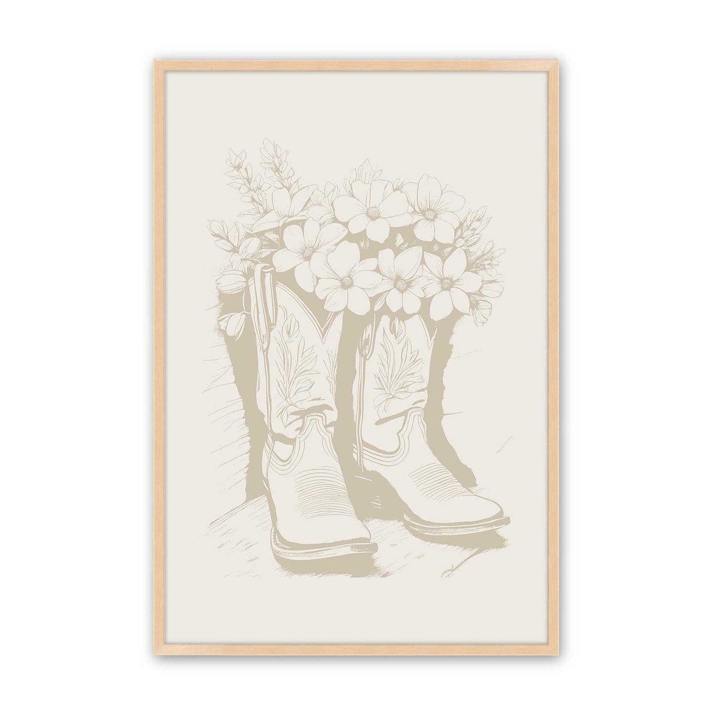 [Color:Raw Maple], Picture of art in a Raw Maple frame