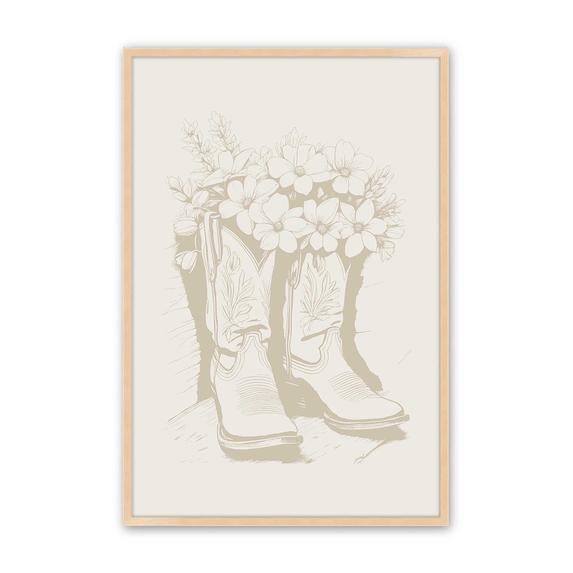 [Color:Raw Maple], Picture of art in a Raw Maple frame