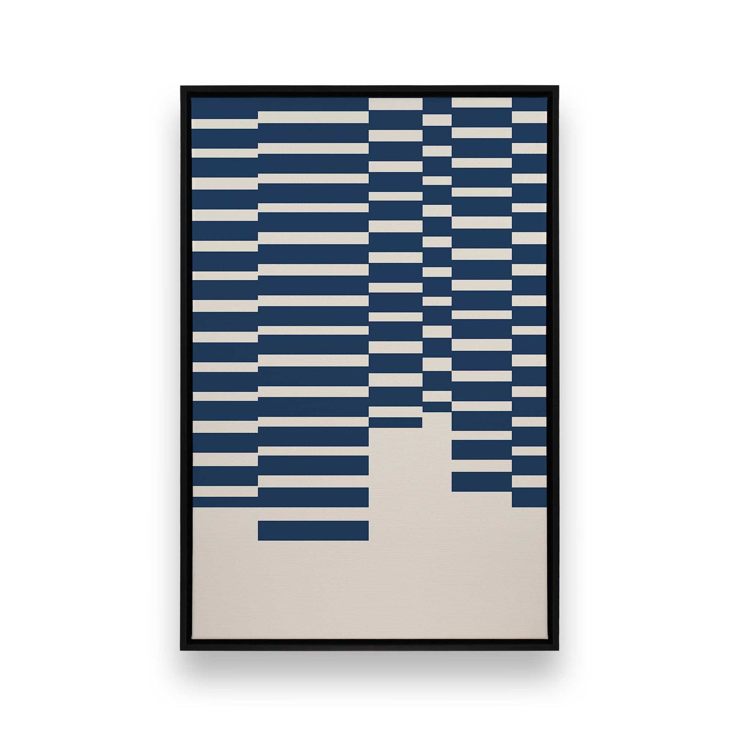 [Color:Satin Black], Picture of art in a Satin Black frame