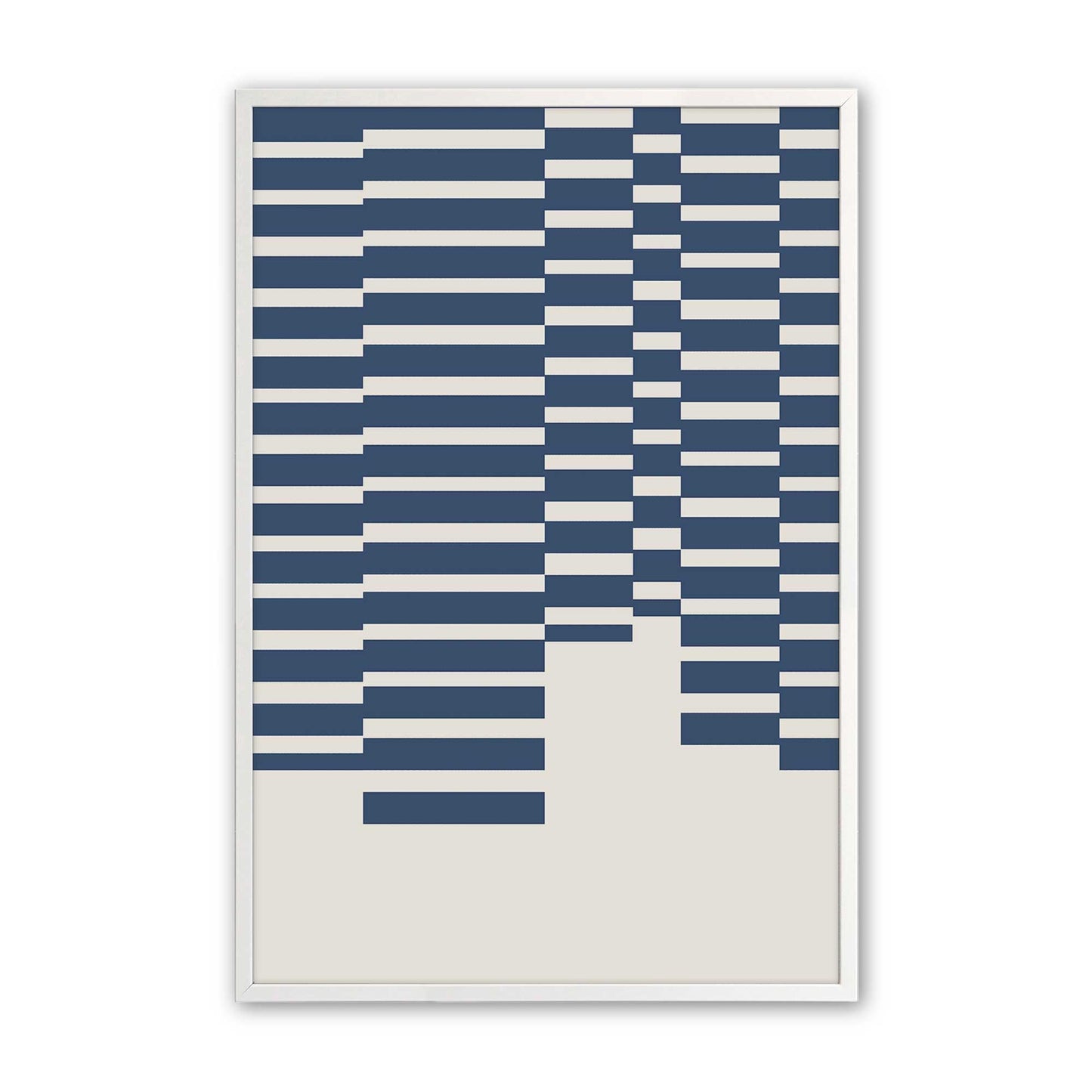 [Color:Opaque White], Picture of art in a Opaque White frame