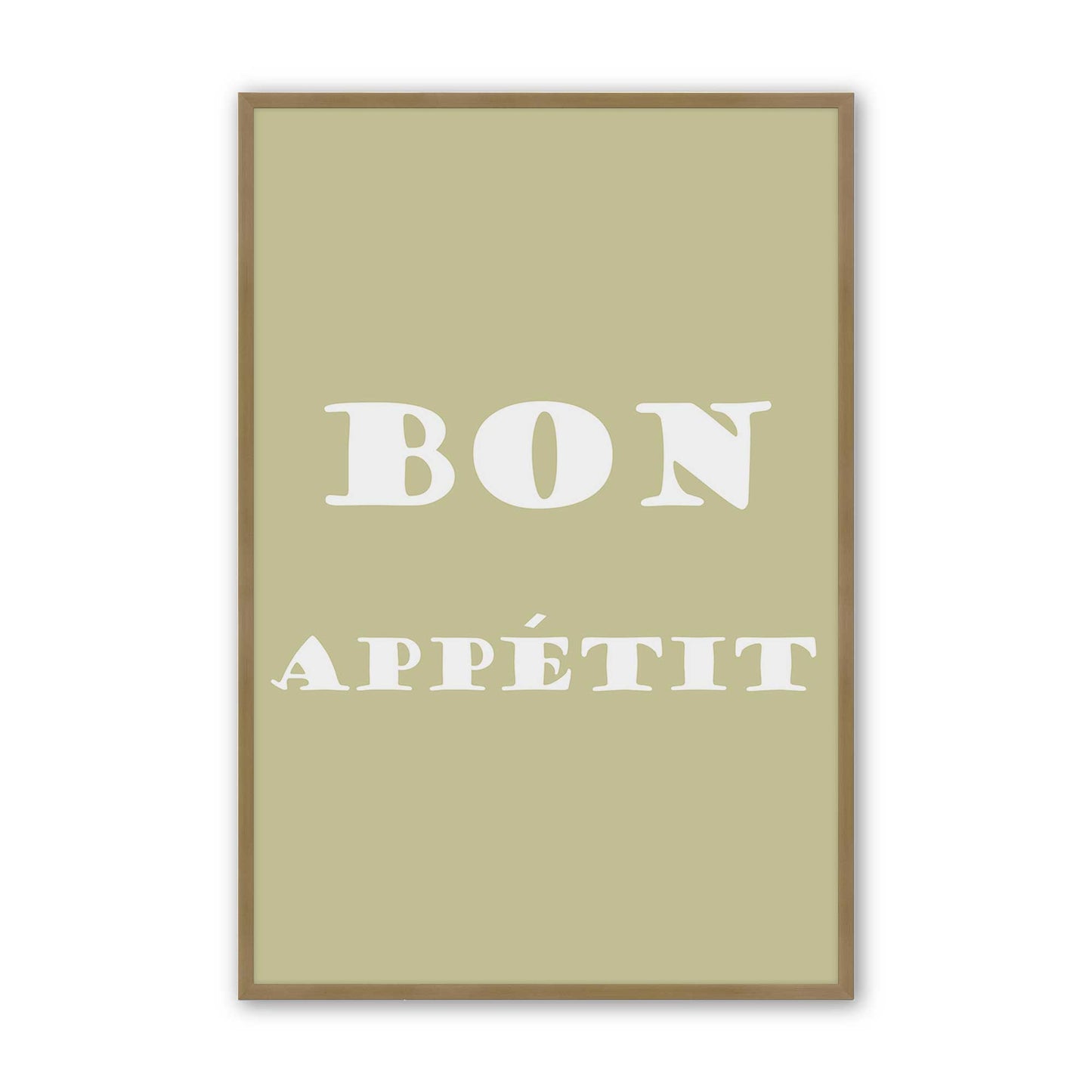 [Color:Brushed Gold], Picture of art in a Brushed Gold frame